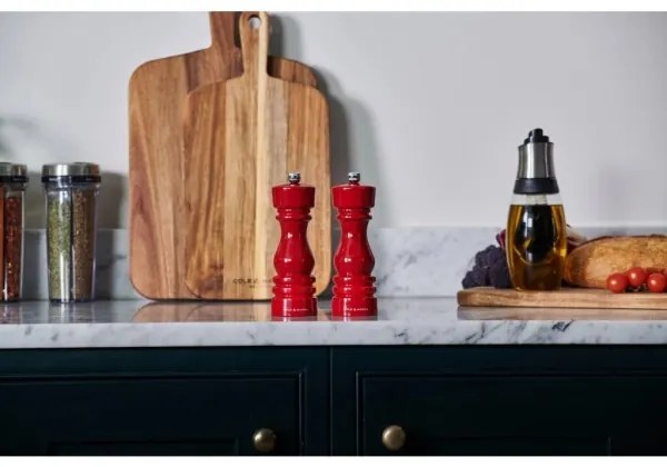 Cole&amp;Mason - Set di macina sale e pepe LONDON 2 pz 18 cm faggio/rosso