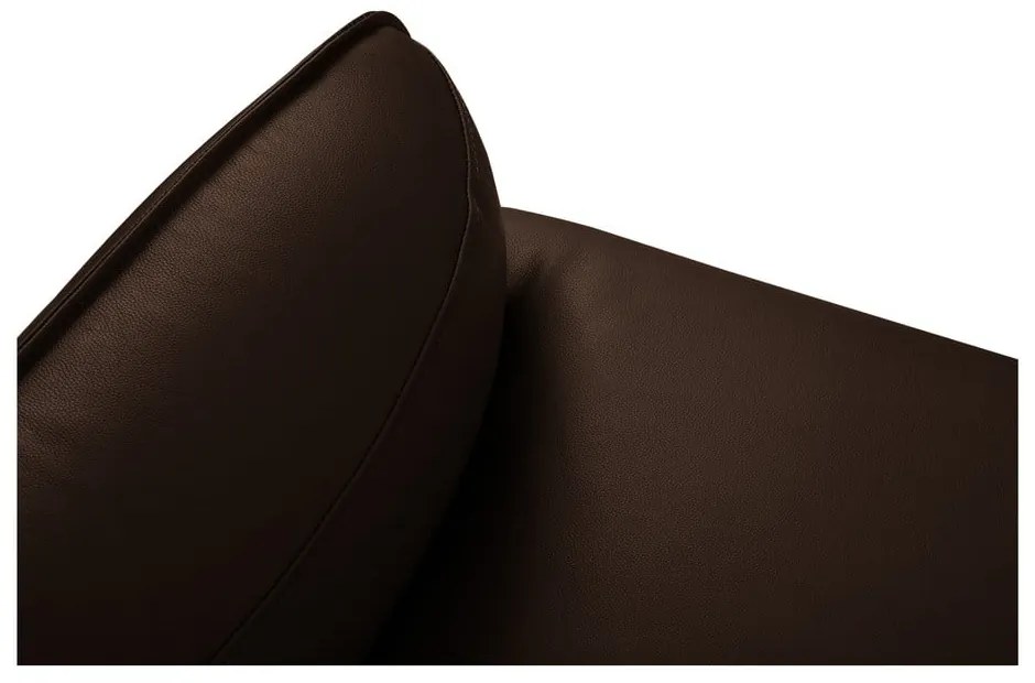 Divano in pelle marrone , 175 x 90 cm Neso - Windsor &amp; Co Sofas
