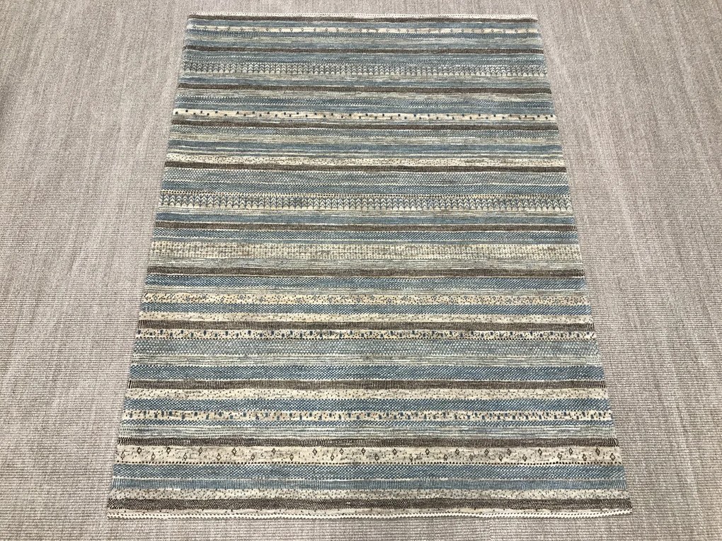 Loribaft Tappeto 200x150 Beige (Iran) Annodato A Mano