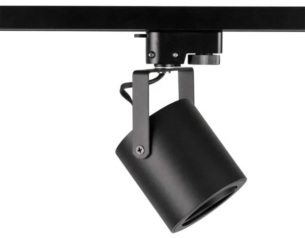 Faretto per sistema a binario MINOR 1xGU10/10W/230V nero