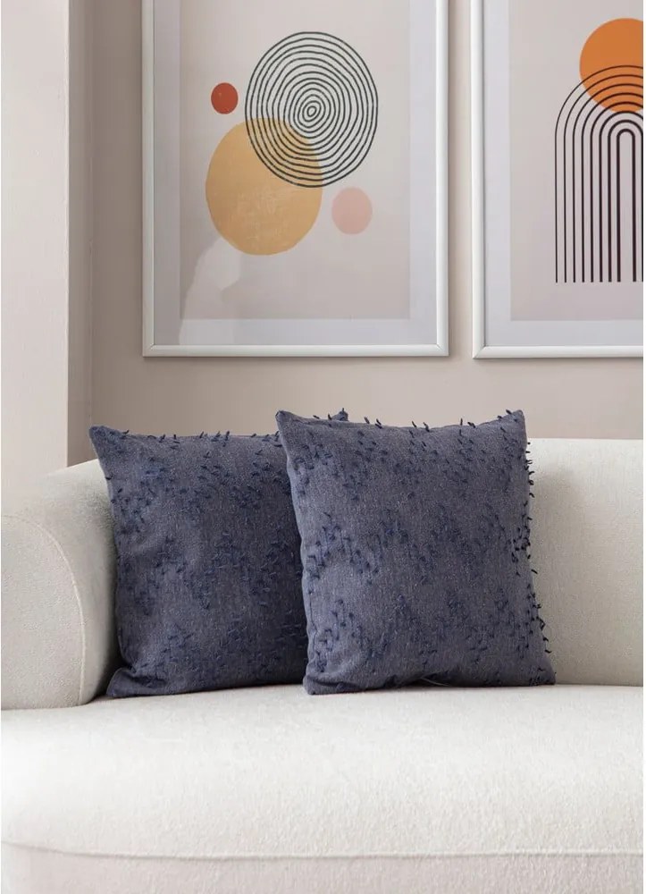 Federe decorative in set 2 pz 43x43 cm Tuffet – Mioli Decor