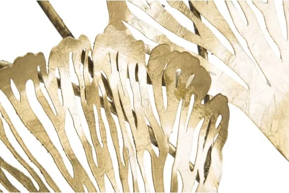 Pannello Decorativo In Ferro Iris Verticale 78x5,5x101 Cm Oro