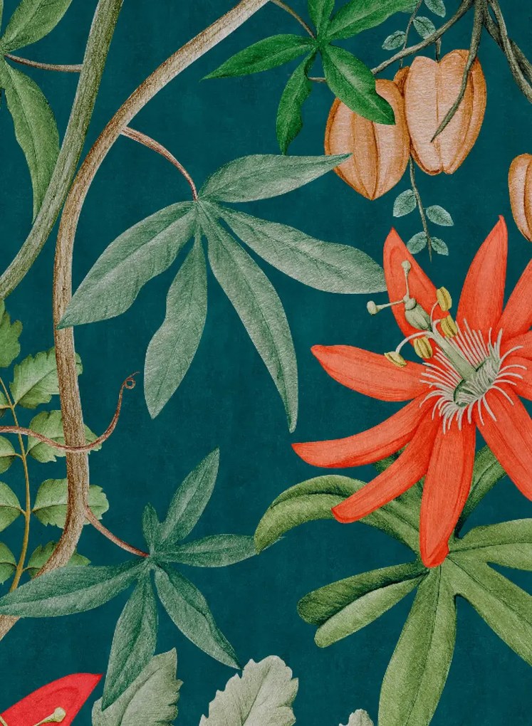 NLXL Carta da parati Passiflora - UON-12