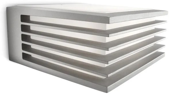 Philips - Applique da esterno SHADES 1xE27/15W/230V IP44 grigio