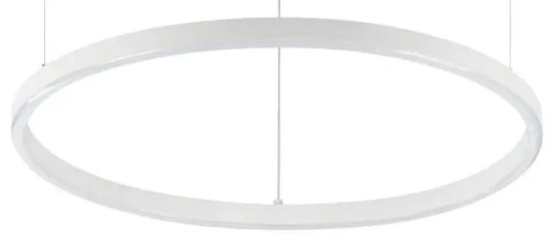 Ideal Lux - Lampada a sospensione LED su cavo ORACLE SLIM LED/29W/230V 4000K diam. 50 cm bianco