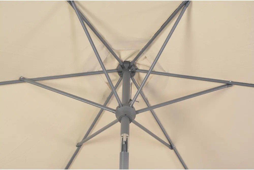 Ombrellone beige ø 300 cm Roja - Rojaplast