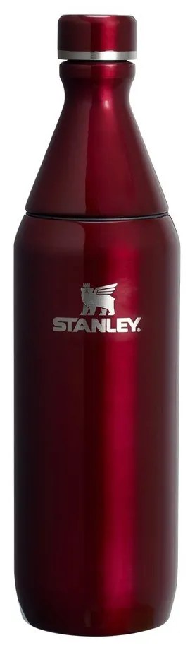 Bottiglia termica burgundy in acciaio inox 600 ml All Day Slim Bottle Garnet Shine – Stanley