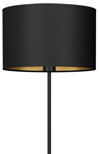 Lampada da terra ARDEN 1xE27/60W/230V nero/dorato