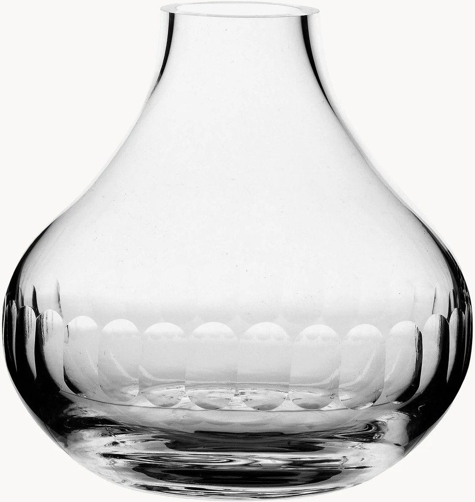 Vaso in cristallo soffiato Lens, alt. 11 cm