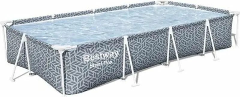 Piscina Gonfiabile Bestway Steel Pro Azzurro Grigio