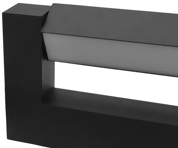 Applique a LED da esterno 2xLED/16W/230V IP54 90 cm nero