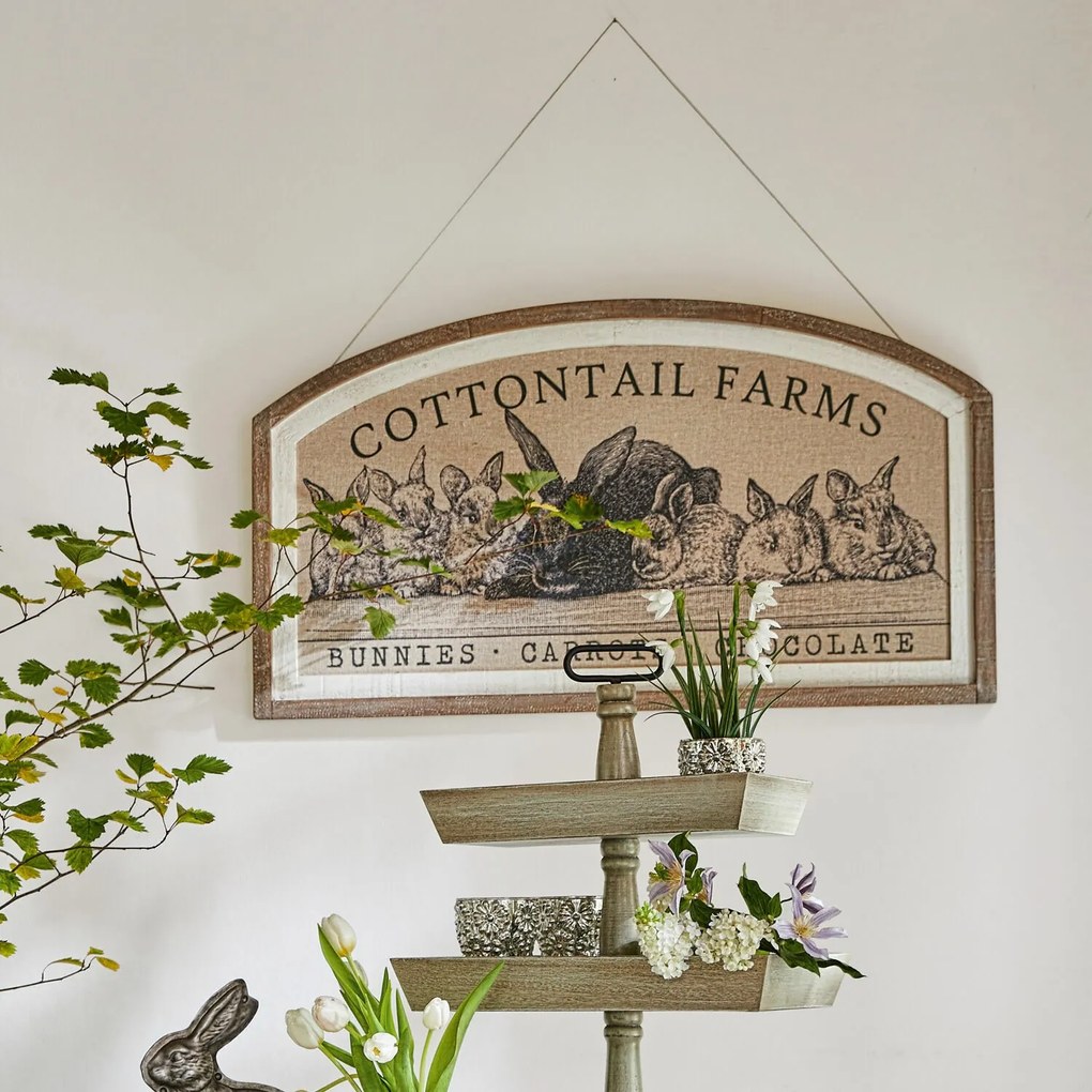 LOBERON Quadretto decorativo Cottontail Farms