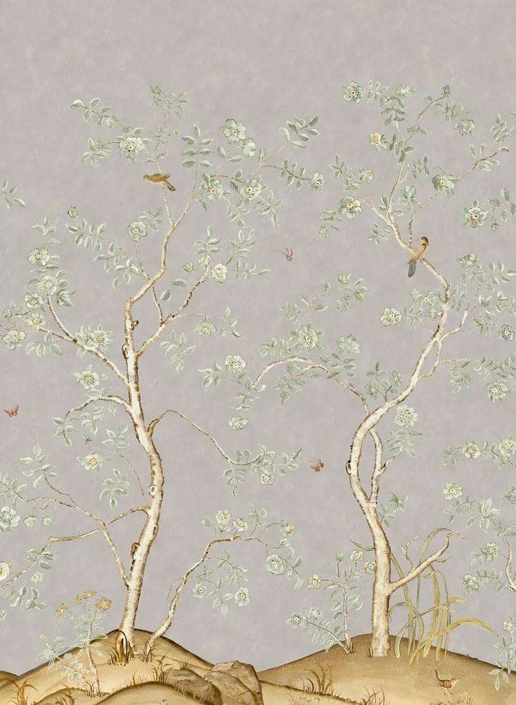 Andrew Martin Carta da parati Songbird - Mist