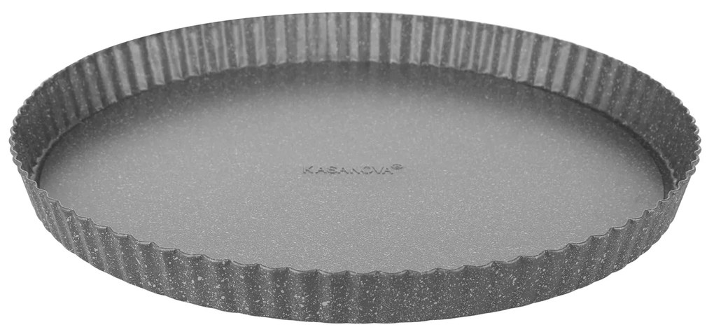 Stampo per crostata tondo con fondo staccabile 32 cm Petra Dark