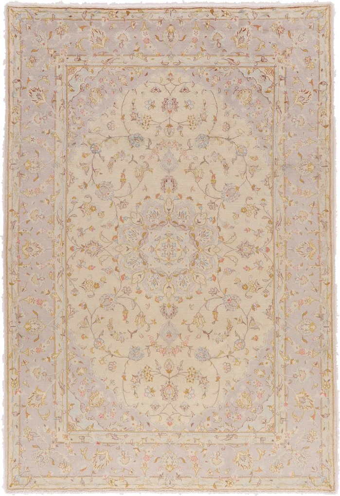 Kashan Tappeto 300 x 200 (Iran) Annodato A Mano