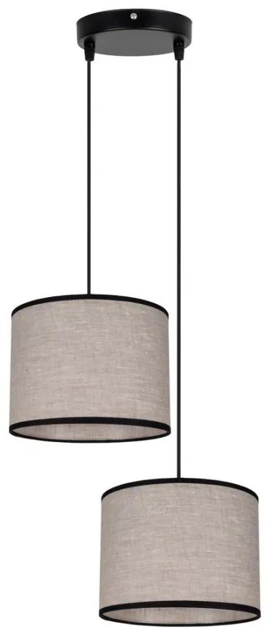 Lampadario a sospensione con filo NEXO 2xE27/60W/230V diametro 22 cm