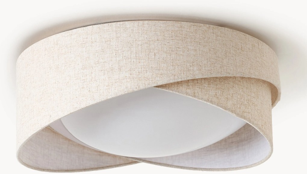 Lampada da soffitto in tessuto Jela