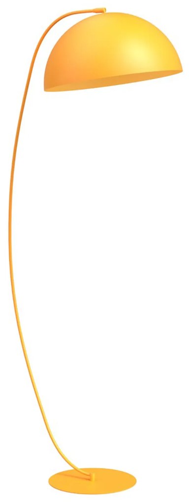 Piantana Minimal Artemide Acciaio Arancione 1 Luce Gx53 Ip20