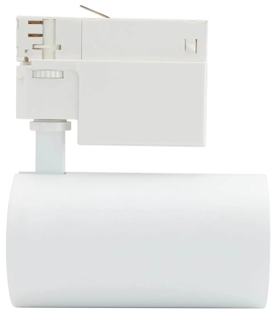 Faro LED 30W Trifase 60° 120lm/W CRI92 no Flickering - BRIDGELUX LED Colore Bianco Caldo 2.700K