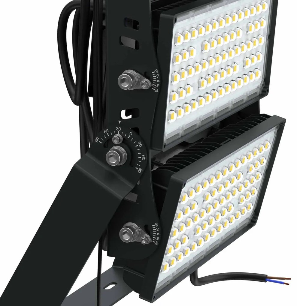 Faro Modulare LED 800W IP66 167lm/W Dimmerabile DALI - INVENTRONICS Colore Bianco Naturale 4.000K