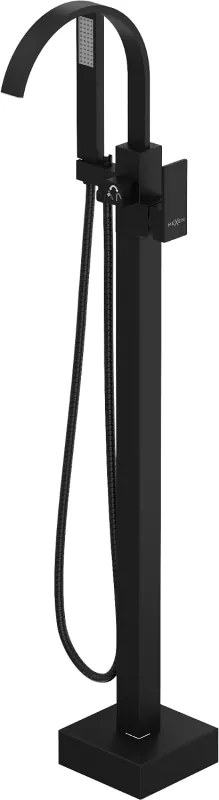 Mexen Veda rubinetto da vasca indipendente, nero - 75433-70