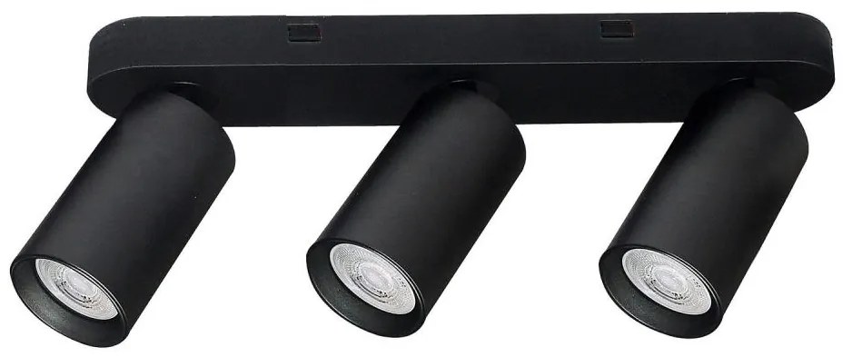 Rabalux 73083 - Faretto YORLI 3xGU10/7W/230V nero