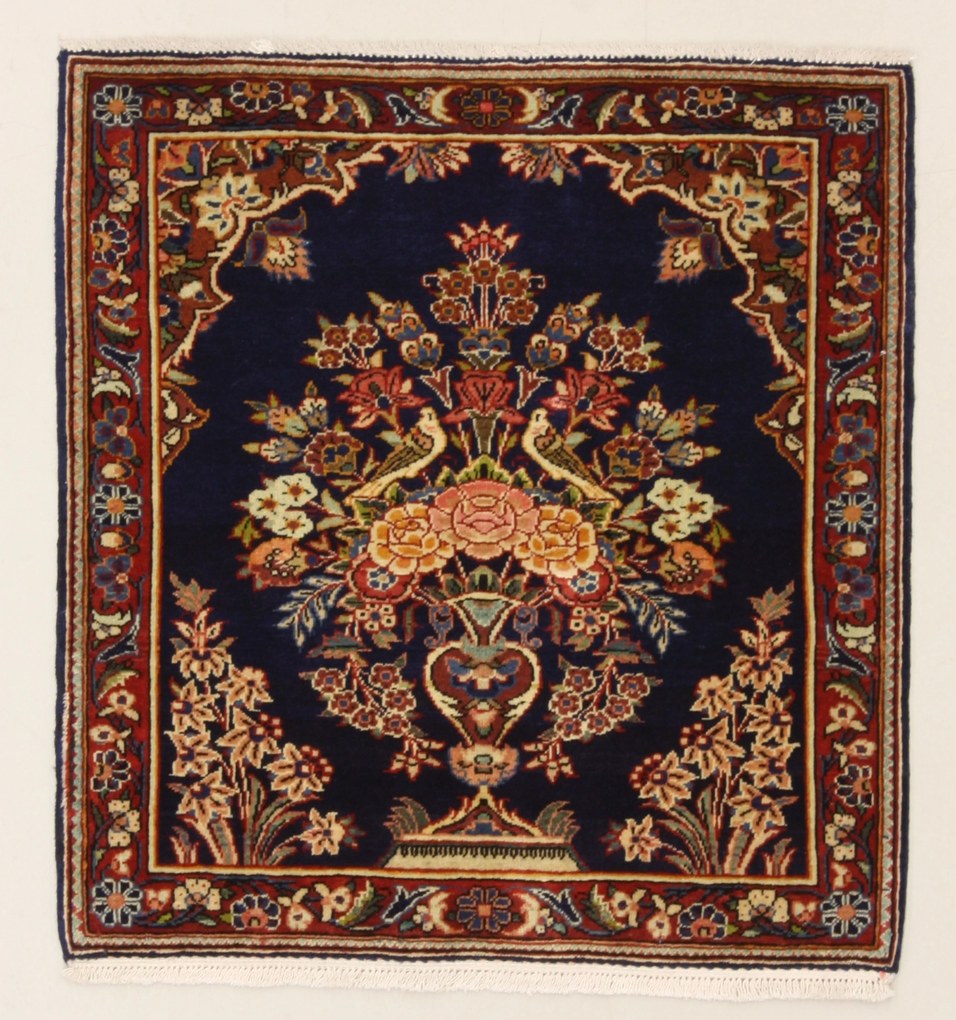 Kashan Tappeto persiano 70 x 70 (Iran) Annodato A Mano