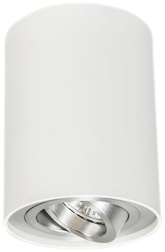 Set di 6 faretti orientabili e inclinabili bianchi - Rondoo 1 Up