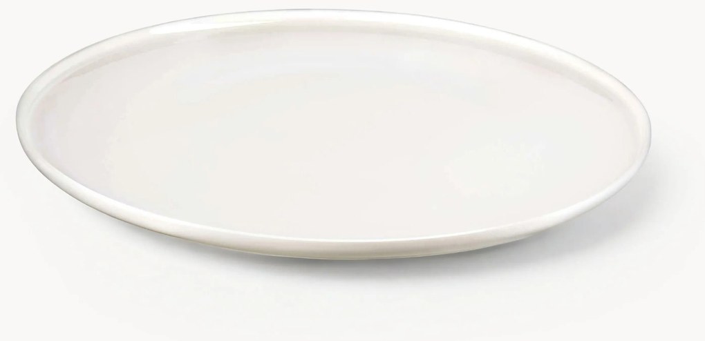 Set di 6 piatti piani in Fine Bone China Oco