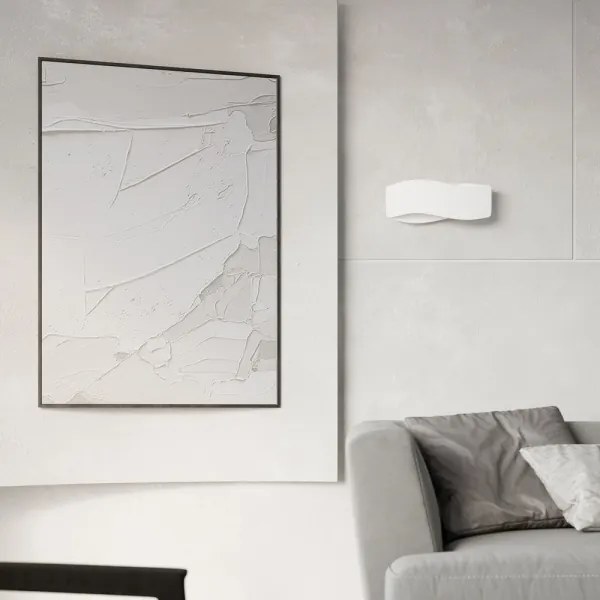 Sollux SL.1017 - Applique TILA 1xG9/40W/230V 30 cm bianca