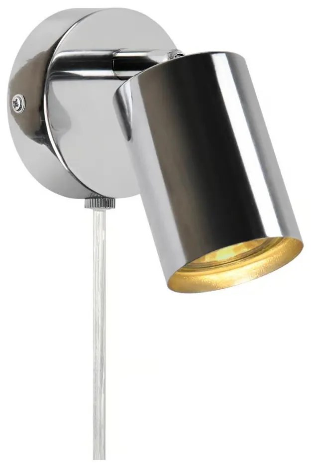 Nordlux - Faretto da parete EXPLORE 1xGU10/7W/230V cromo lucido