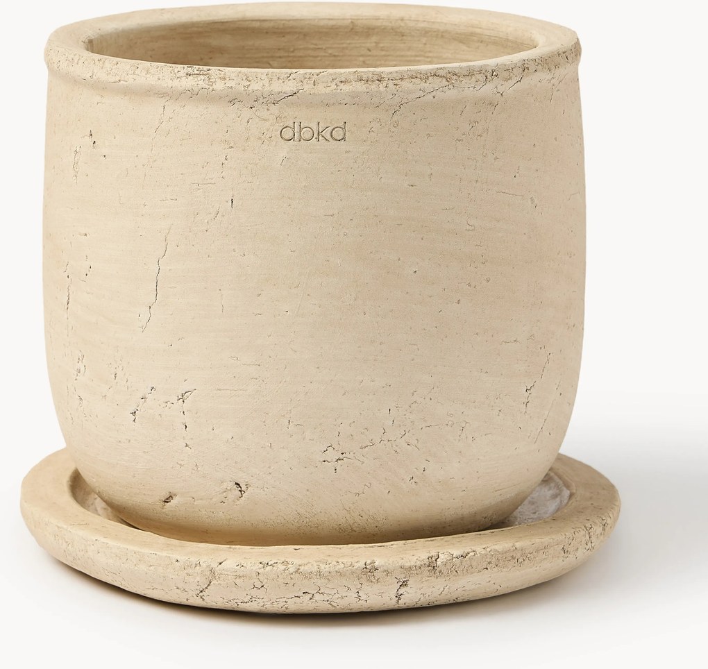 Vaso per piante da esterno in terracotta Terra, alt. 18 cm