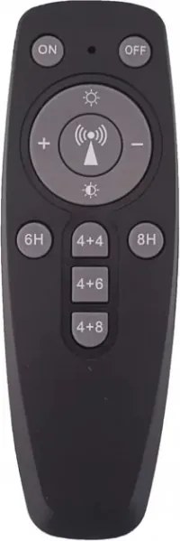 Proiettore solare dimmerabile a LED/100W/3,2V 5000K 10500 mAh IP65 nero + telecomando