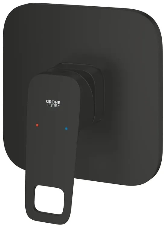 Rubinetto per doccia getto aerato ad incasso monocomando Clova Pulse nero opaco GROHE