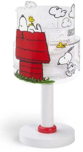Dalber 76301 - Lampada LED per bambini SNOOPY 1xG4/4W/230V bianco/rosso
