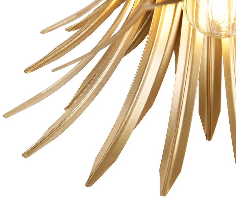 Plafoniera Art Déco oro - Wesley