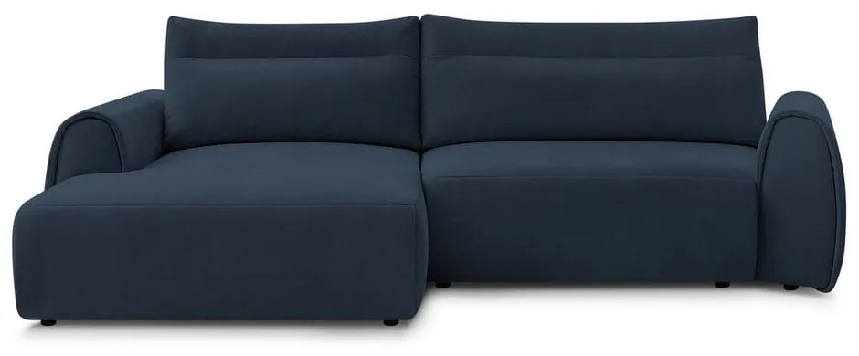 Divano angolare in blu scuro Aden – Bobochic Paris