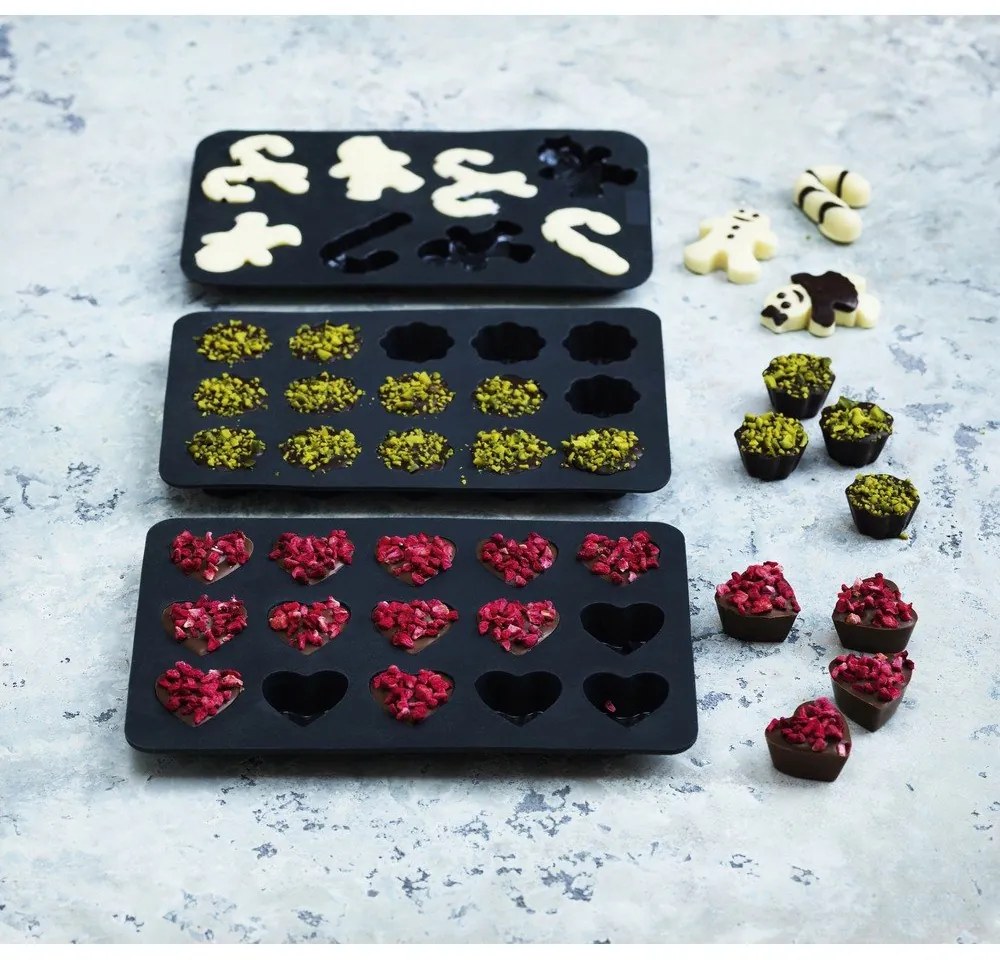 Set di stampi da forno in silicone 3 pz - Blomsterbergs