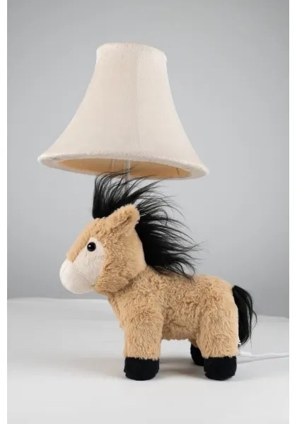 Happy Lamps - Lampada da tavolo LED per bambini ELVIS LED/5,4W/230V cavallo