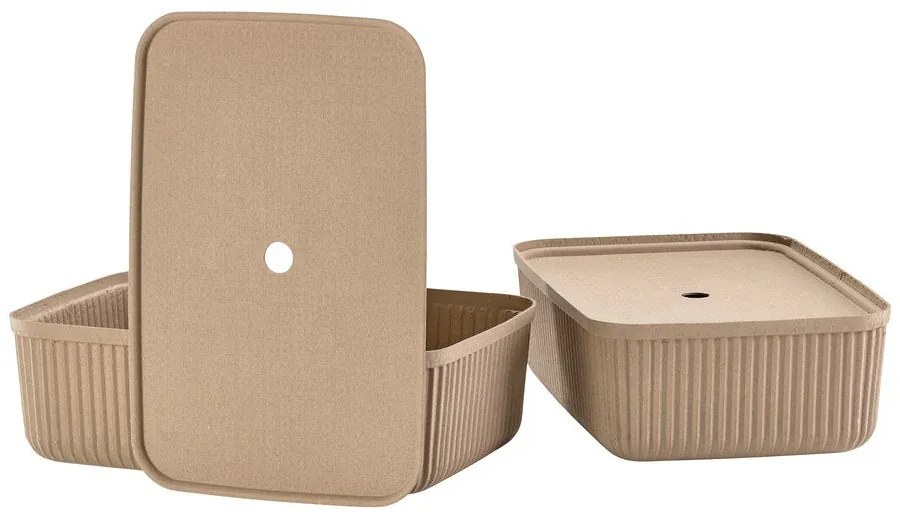 Cestini in set 2 pezzi 48x32x20,5 cm Pulp - Zone