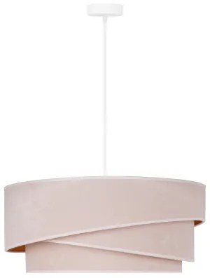Duolla - Lampadario a sospensione con filo KOBO 1xE27/15W/230V diametro 45 cm color crema/oro