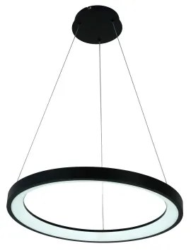 Brilagi - Lampada a sospensione dimmerabile su cavo FALCON SLIM LED/42W/230V Ø 50 cm nero + telecomando