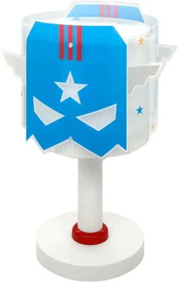 Dalber 61811 - Lampada per bambini BLU HERO 1xE14/8W/230V