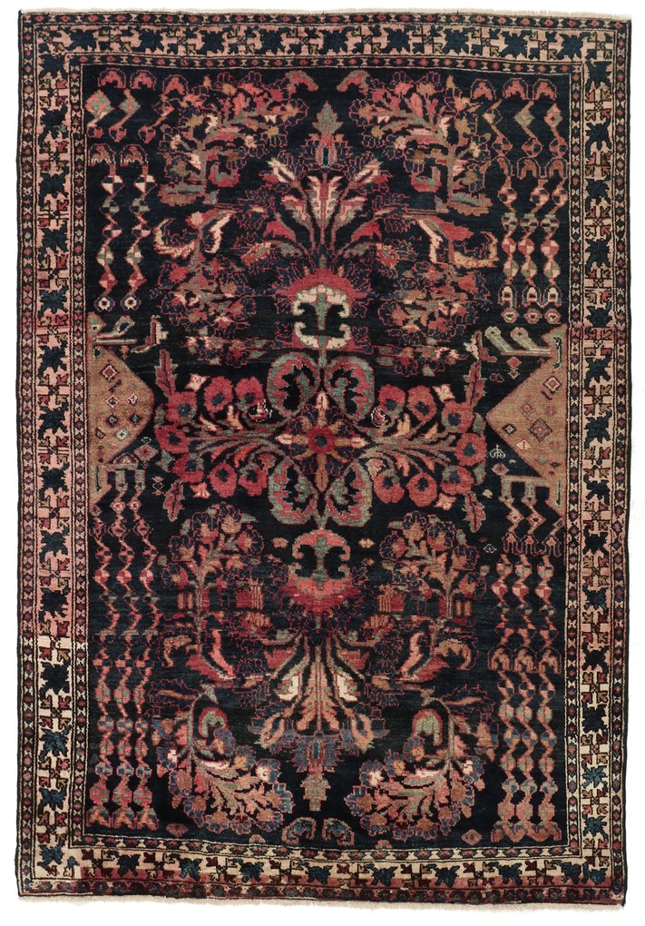 Bakhtiar Tappeto 170x230 (Iran) Annodato A Mano