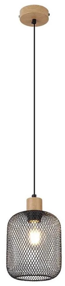 Rabalux 3131 - Lampadario su corda GRENDEL 1xE27/60W/230V