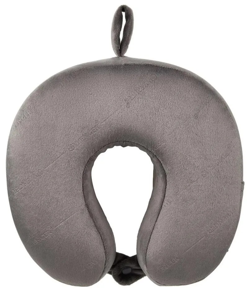 Wenger - Cuscino da viaggio in memory foam grigio