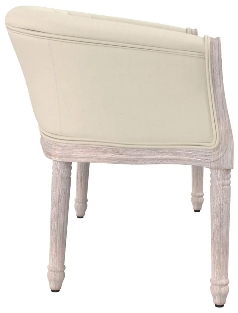 Panca beige 98x56x69 cm color lino