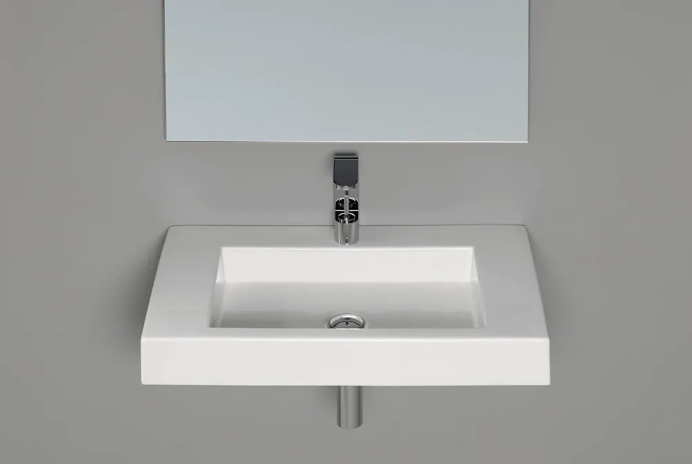 Cult Lavabo 75x45 Bianco Lucido