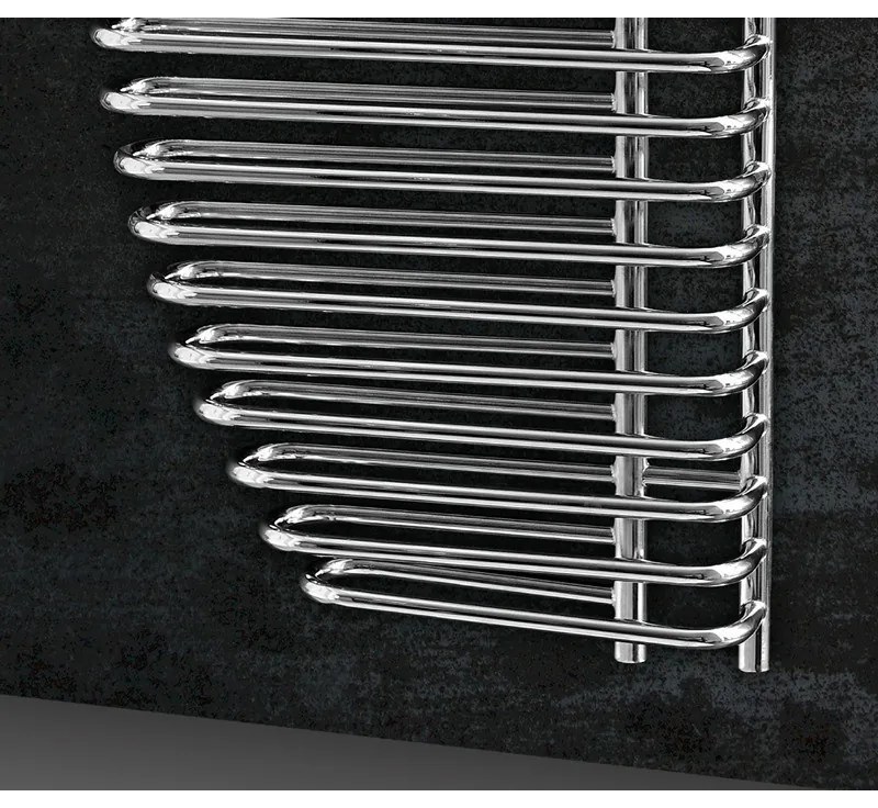 Kamalu - Termoarredo bagno moderno 590x1400mm modello Kam-381