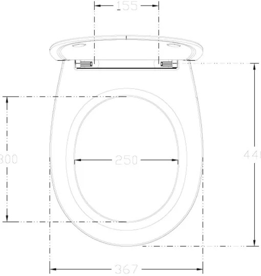 Isvea - Sedile WC SoftClose KAIRO bianco